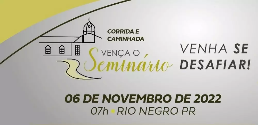 Corrida e caminhada Vença o Seminário será neste domingo